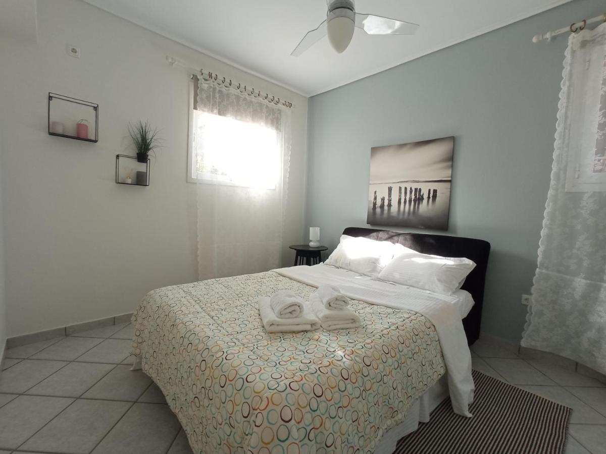 Apartament Flat With Garden Near Sea, Port And Airport Artemida  Zewnętrze zdjęcie